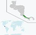 Eupherusa nigriventris map