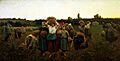 Jules Breton - Le rappel des glaneuses