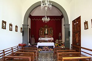 Archivo:La Palma - El Paso - Calle Virgen del Pino - Ermita de la Virgen del Pino in 01 ies