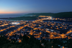 Archivo:Lebu de noche