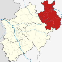 Locator map RB DT in North Rhine-Westphalia.svg