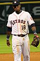Luis Valbuena Astros Minute Maid April 2015
