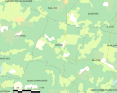 Map commune FR insee code 33310.png