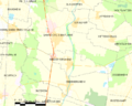Map commune FR insee code 68235