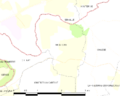 Map commune FR insee code 72207
