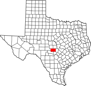Map of Texas highlighting Gillespie County.svg