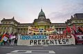 Marcha contra la xenofobia laboral en Argentina