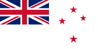 Pabellón de Guerra Naval de Nueva Zelanda