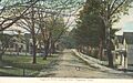 PostcardStreetLookingWestHigganumCT1909