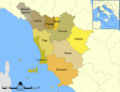 Provinces of Tuscany map