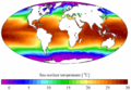 Sea surface temperature 2001
