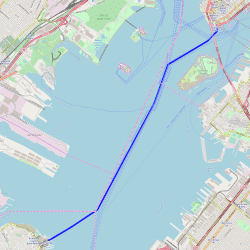Archivo:Staten Island Ferry OSM Map