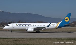 Archivo:UR-EMD Embraer ERJ-190STD (190-100) E190 -AUI (13662497745)