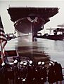 USS Franklin (CV-13) floated out of drydock 1943