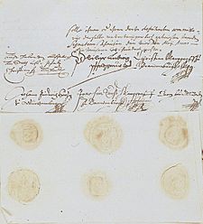 Archivo:Urkunde protestantische Union