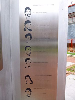 Archivo:Vitoria - Plaza Tres de Marzo, memorial de las víctimas del 3 de marzo de 1976 3
