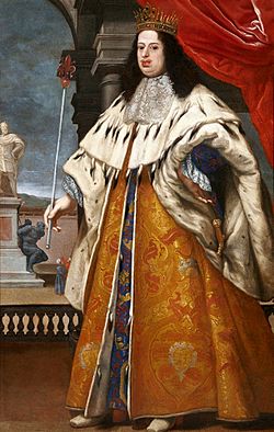 Archivo:Volterrano, Cosimo III de' Medici in grand ducal robes (Warsaw Royal Castle)