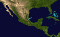 August Atlantic Tropical Depression 1969 track.png