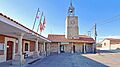 Ayuntamiento y torre del reloj en Carbellino