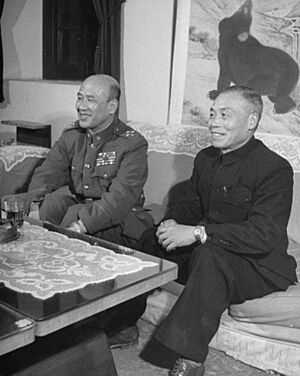 Archivo:Bai Chongxi and Li Zongren