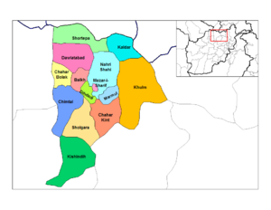 Archivo:Balkh districts