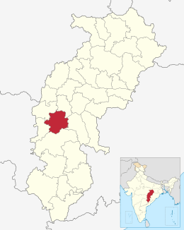 Balod in Chhattisgarh (India).svg