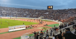Archivo:Camille Chamoun Sports City Stadium 2018 - Beirut derby (Nejmeh fans)