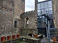 Castillo de Biniés. Vivienda interior