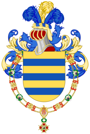 Archivo:Coat of Arms of Rafael Hipólito Mejía Domínguez (Order of Isabella the Catholic)