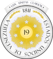 Coat of arms of Venezuela (1810)