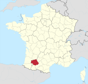Archivo:Département 32 in France 2016