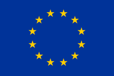 European flag, incorrect star positions