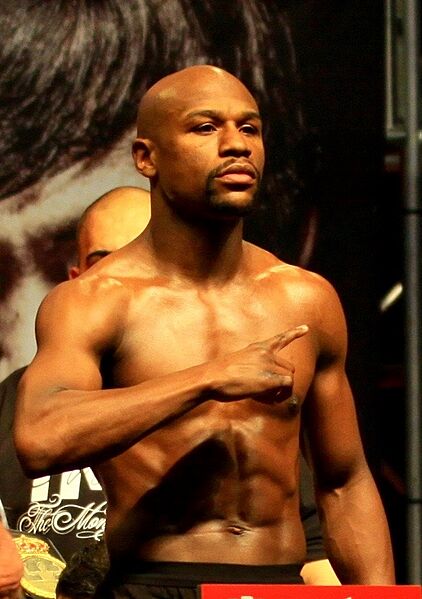Floyd Mayweather Jr. 2015 (cropped)