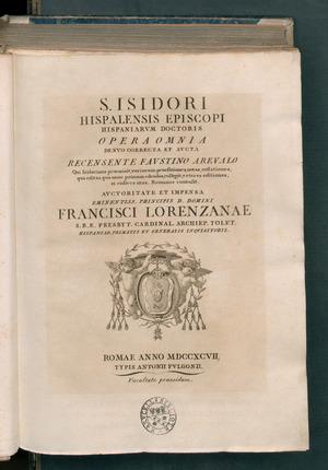 Archivo:Isidori Hispalensis Opera Omnia