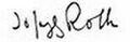 Joseph Roth Signature