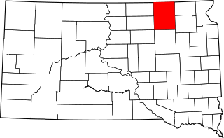 Map of South Dakota highlighting Brown County.svg