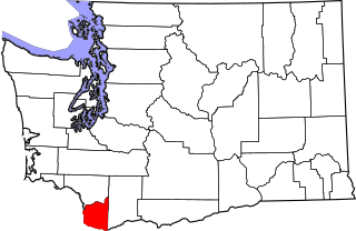 Map of Washington highlighting Clark County.svg