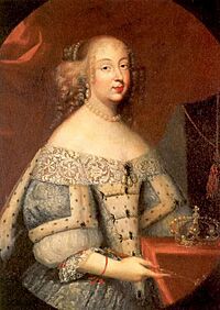 Archivo:Marie Jeanne of Savoy as the Duchess of Savoy by an unknown artist (half length)