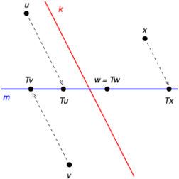 Oblique projection