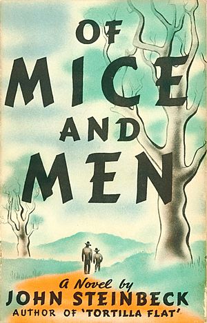 Of Mice and Men (1937 1st ed dust jacket).jpg