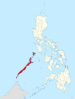 Palawan in Philippines.svg
