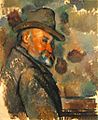 Paul Cézanne - Self Portrait in a Felt Hat