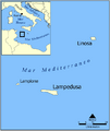 Pelagie Islands map it