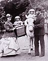 Princess Alice with her husband, Prince Louis of Hesse