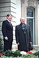 Reagan and Gorbachev (1985)