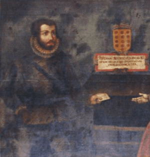 Retratos de D. Fernão Rodrigues de Castro e D. Emília Gonçalves (séc. XVII) - Palácio Ficalho, Serpa (cropped).png