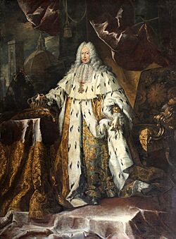 Richter, Franz Ferdinand - Official portrait of Gian Gastone de' Medici in grand ducal robes.jpg