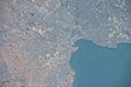 Satellite photo of Melbourne, Victoria, Australia