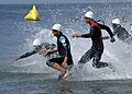 Triathlon, swimming