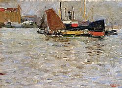 Vassily Kandinsky, 1906 - Rotterdam sun
